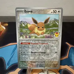 Eevee 074/131 Pokemon Day 2025 Promo Near Mint Trading Card Game JW - Image 1