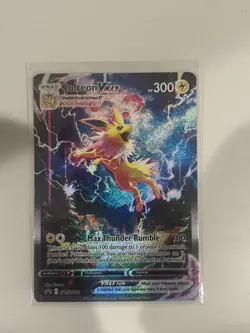 Jolteon VMAX SWSH184 SWSH: Sword & Shield Promo Cards Holo Minty!! - Image 1