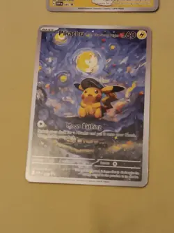 4 Pokemon x Van Gogh Black Star Promo ACG Art Card - NM - Image 5