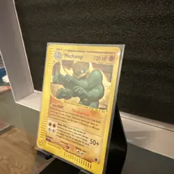 Pokemon TCG Machamp Holo Rare Card 16/165 Expedition Base Set - Image 3
