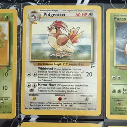 Pokemon Base Set 2 Cards Lot of 6 - HP or Better - Image 3