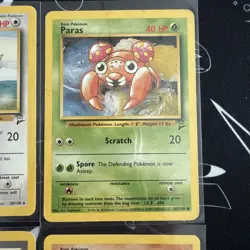 Pokemon Base Set 2 Cards Lot of 6 - HP or Better - Image 4