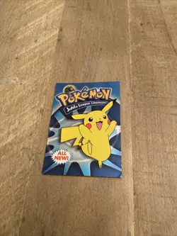 Pokemon Card - Topps Johto League Champions Checklist Foil Pikachu - Image 1