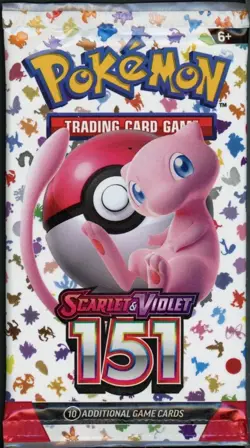 Pokemon 151 Booster Pack - 10 Cards / Pack - NEW / SEALED - Image 1