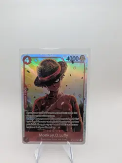 One Piece Monkey D. Luffy Card Game OP12-015 SR Legacy of the Master - Image 1