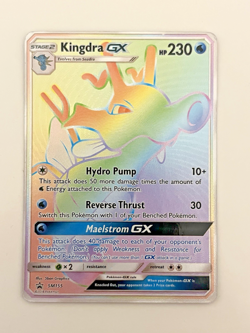 Kingdra GX - SM155 - Pokemon Sun & Moon Promo Ultra Rare Card MP - Image 1