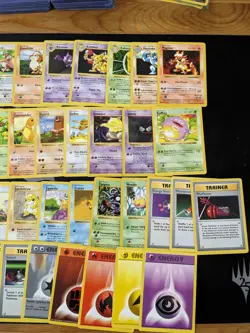 Lot of 54 Shadowless Base Set Cards NO DUPLICATES w/Rares Uncommon & Commons! - Image 4