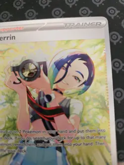 Pokemon Card Perrin 220/167 Twilight Masquerade Special Illustration Rare NM - Image 3