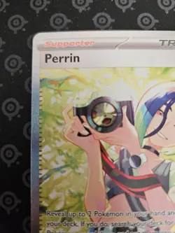 Pokemon Card Perrin 220/167 Twilight Masquerade Special Illustration Rare NM - Image 4