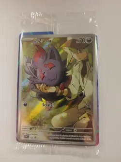 N's Zorua SVP 189 Sealed Promo Pokemon Trading Card Game - Image 1