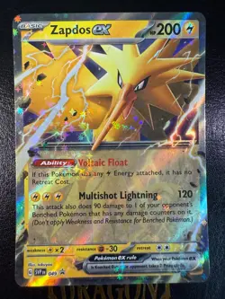 Zapdos EX 049 Black Star Promo Pokemon Card - Near Mint - Image 1