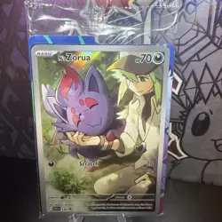 N's Zorua Svp#189 ETB Promo card Pokemon TCG Journey Together Sealed - Image 1