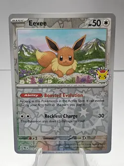 Eevee 074/131 Stamped 2025 Pokemon Day Promo Pokemon Card - Image 1