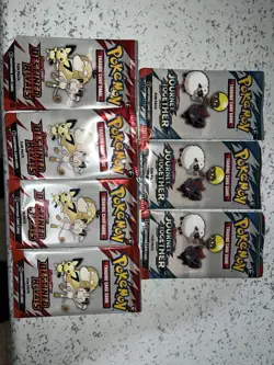 Pokemon Lot - 7 Fun Packs Journey Together & Destined Rivals 3 Card Packs - Image 1