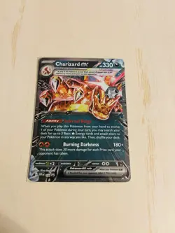 Charizard Ex Scarlet & Violet Promo Card #196 Black Star Promo • Near Mint 💎 - Image 1