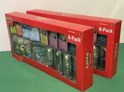 Pokemon Prismatic Evolutions 8 Mini-Tins with Promo Cards Costco 2-pack New - Image 2