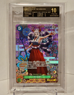 Yamato OP01-121 SEC SP ALT ART One Piece Card Japanese - BGS 10 Black Label - Image 1