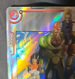 Android 16 SB01-002 Gold Alternate Art Dragon Ball Manga Booster Card Fusion - Image 3