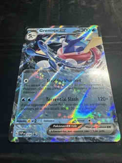Greninja ex 054 Sv: Scarlet & Violet Promo Cards Holo MINT - Image 1