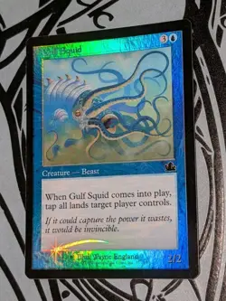 MTG *FOIL * Prophecy Common GULF SQUID SP - Image 1