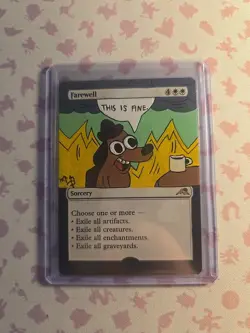 Magic The Gathering - Farewell - Alter "This Is Fine" 🔥 - Image 1