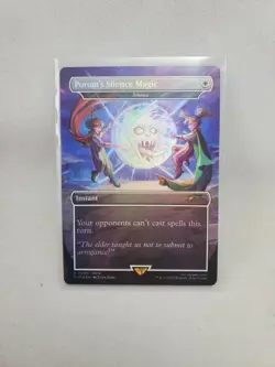 Porom's Silence Magic -Silence (Rainbow Foil) Secret Lair FINAL FANTASY - Image 1