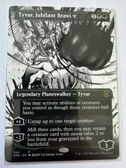 Tyvar, Jubilant Brawler (Borderless) Phyrexia: All Will Be One Regular - Image 1