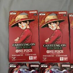 🔥One-Piece OP13 Sleeved Booster Packs X5🔥 and 5 the time of battle - Image 2