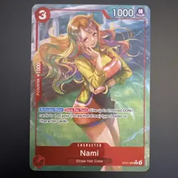 NAMI - ST21-009 - Parallel Foil Starter Deck EX Gear 5 Japanese One Piece Raw C - Image 1