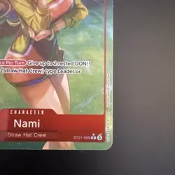 NAMI - ST21-009 - Parallel Foil Starter Deck EX Gear 5 Japanese One Piece Raw C - Image 5