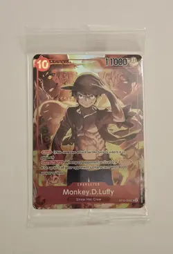 Monkey D Luffy ST10-006 Sealed Treasure Booster Promo One Piece - Image 1