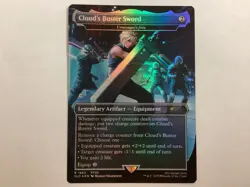 MTG SLD CLOUD’S BUSTER SWORD UMEZAWA’S JITTE Foil NM (BIN) Graded Power - Image 1