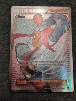 Skyla - 122/122 - Pokemon Breakpoint Full Art Ultra Rare Card 👀 - Image 1