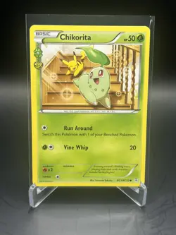 Pokemon Generations Chikorita Radiant Collection RC1/RC32 Common Card NM - Image 1