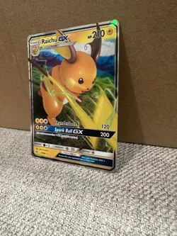 Raichu GX - 20/68 - Pokemon Hidden Fates Sun & Moon Ultra Rare Card NM - Image 4