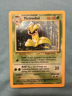 Victreebel (No Symbol) Holo Rare Jungle 14/64 Pokemon Card - WOTC 1999 - Image 1