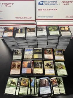 Magic The Gathering 3000+ Cards Bulk Lot Commons/Uncommon Mix Sets B1 - Image 1