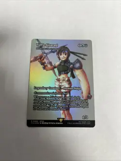 Yuffie Kisaragi Yuriko The Tigers Shadow Borderless Foil MTG LP - Image 1