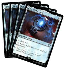 x4 Ring of the Lucii (Foil) - 0269 - Final Fantasy - MTG - NM/M - Image 1