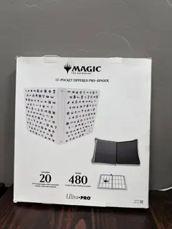 Ultra Pro Zippered Pro Binder 12-Pocket MTG 30th Anniversary NEW - Image 2