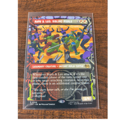 Wizards of the Coast MTG TMNT Raph & Leo, Sibling Rivals 0249 Rare 2026 - Image 1