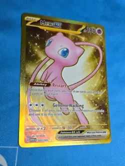 Pokemon Mew EX TCG Card 205/165 Scarlet & Violet 151 Series NM - Image 2