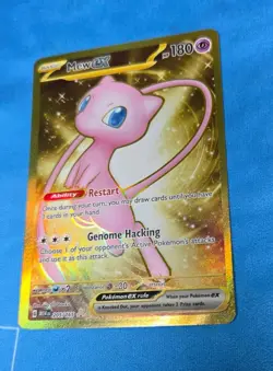 Pokemon Mew EX TCG Card 205/165 Scarlet & Violet 151 Series NM - Image 3