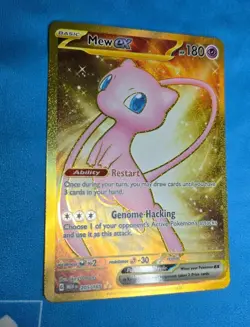 Pokemon Mew EX TCG Card 205/165 Scarlet & Violet 151 Series NM - Image 4