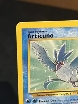 1999 Pokemon Articuno 17/62 Fossil Rare - Image 2