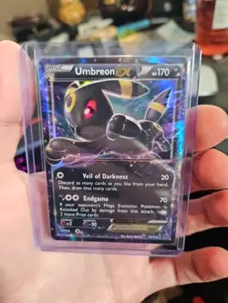 NM Pokemon TCG Umbreon EX 55/124 XY Fates Collide Ultra Rare - Image 2