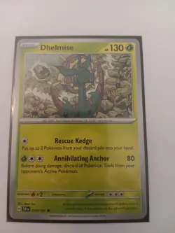 Dhelmise 010/191 Common Surging Sparks Pokemon Near Mint - Image 1