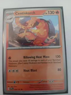 Centiskorch 028/191 Common Surging Sparks Pokemon Near Mint - Image 1