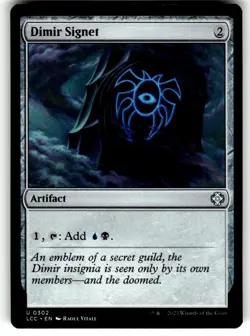 Dimir Signet Commander: the Lost Caverns of Ixalan Regular MTg - Image 1
