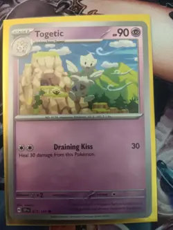 Togetic 071/191 Common Surging Sparks Pokemon Near Mint - Image 1